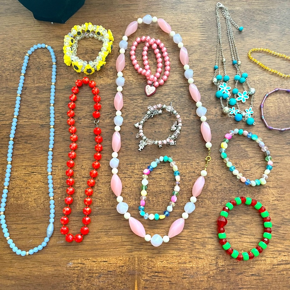 Girls cookie Lee Bracelet and other jewelry lot
